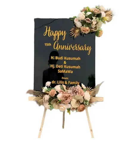 Papan Bunga Akrilik Simpang Pematang
