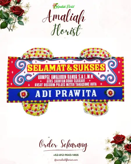 Papan Bunga Ucapan Selamat Simpang Pematang
